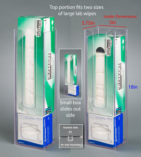 Combo Small and Large Lab Wipe Holder-PETG