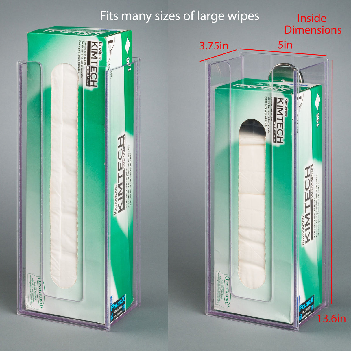 Large Laboratory Wipe Holder