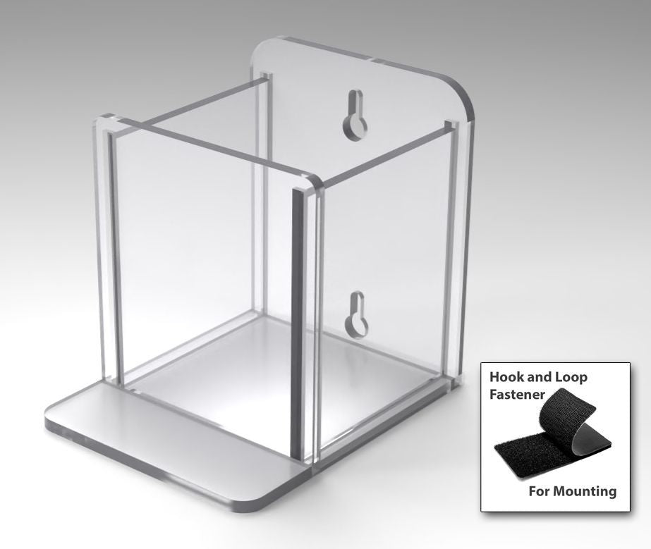 Large Hand Sanitizer Holder, FIXED Drip Tray