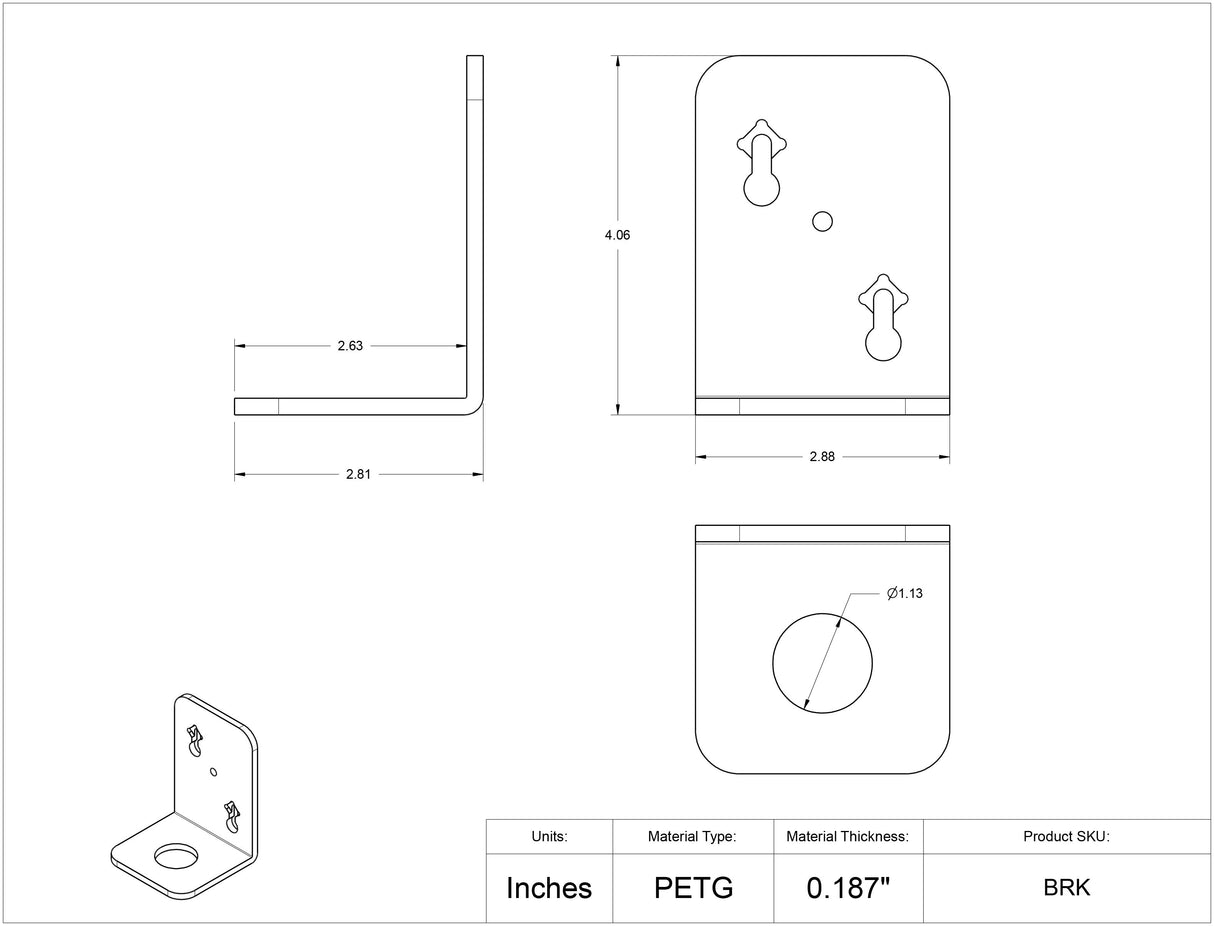Horizontal Tip Organizers