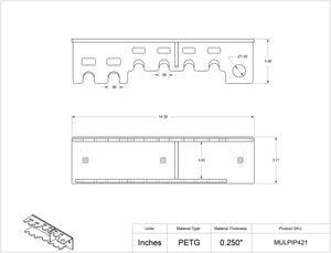 Multi-channel 2, Pipettor 4, Pipette Aid Holder