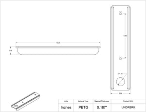 Undermount Pipette Controller Bracket