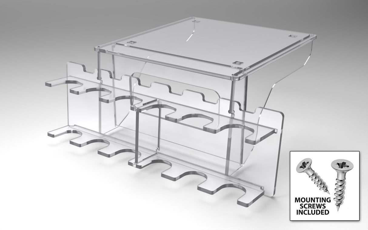 Undermount Integra/Sartorius Pipettor Rack-6 Position