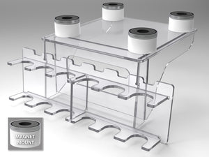 Undermount Integra/Sartorius Pipettor Rack-6 Position