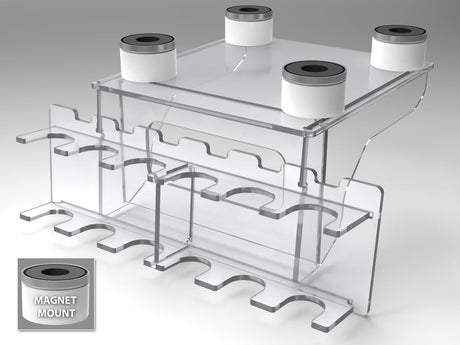 Undermount Integra/Sartorius Pipettor Rack-6 Position