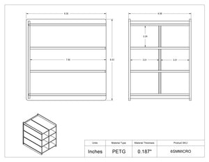 Small Microtube Rack Holder-8 Position