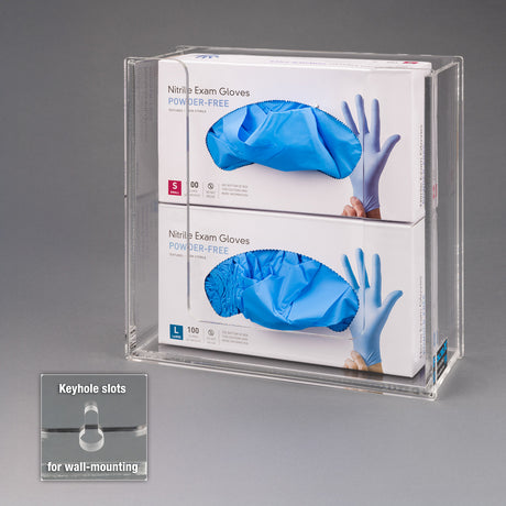 Acrylic Glove Box Holder (Wall Mount)