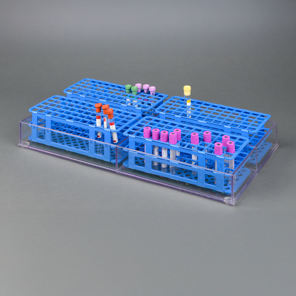 Blood Box Rack Blood Tube Rack Organizer Tray - 5 in. x 9.5 in. – Poltex