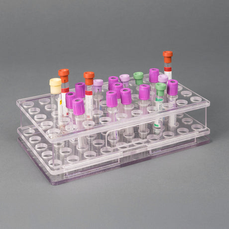 Blood Tube Carrier Rack