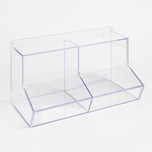 Double Bulk Bins With Lid