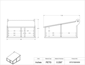 Benchtop Stack System-Bulk Bin