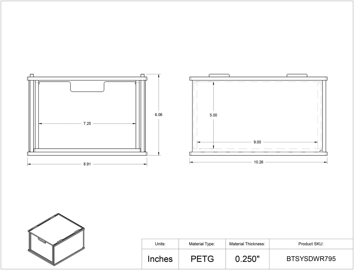 Benchtop System - Drawer