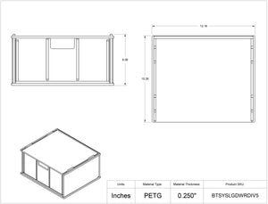 Benchtop System Large Drawer with Dividers