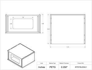 Benchtop System LG - Glove Box Holder