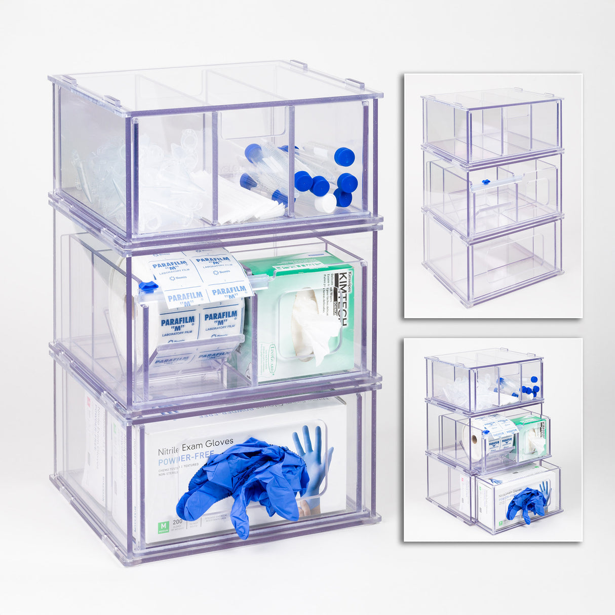 Benchtop System Large Drawer with Dividers