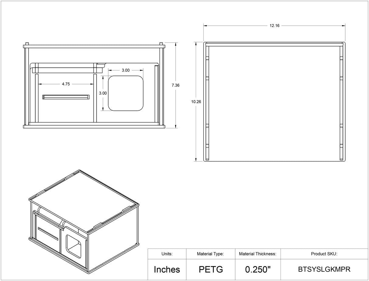 Benchtop System LG - Parafilm, Kimwipe