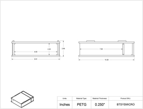 Benchtop Stack System - Micro Rack