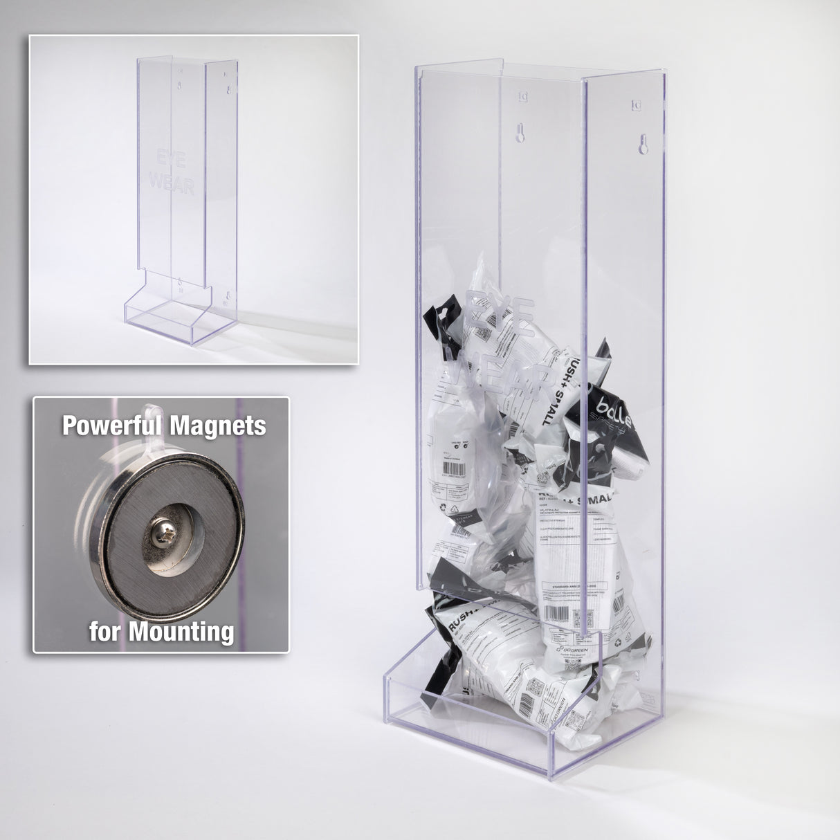 Bulk Protective Eyewear Dispenser-25in