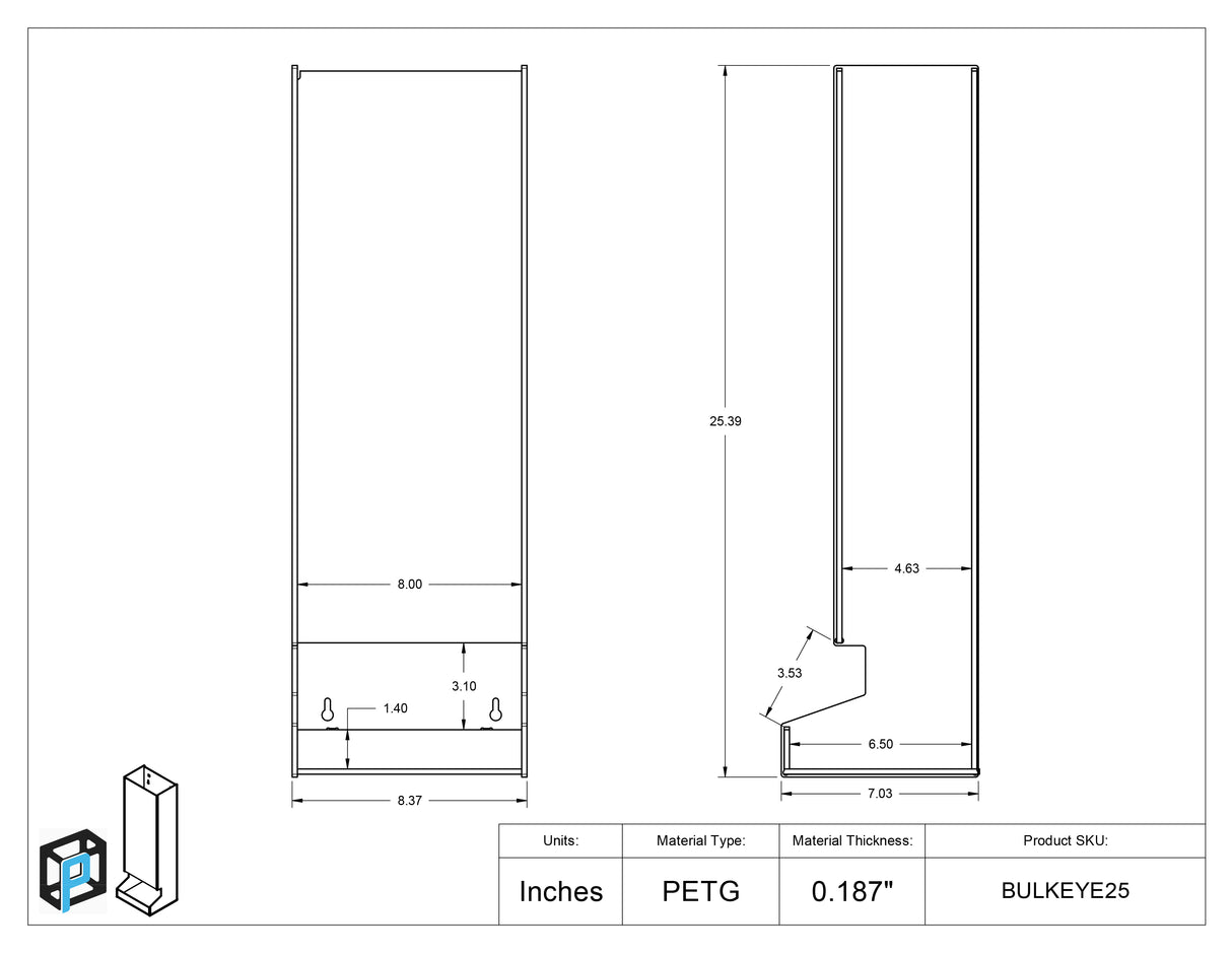 BULKEYE25-T, BULKEYE25-M, BULKEYE25-W