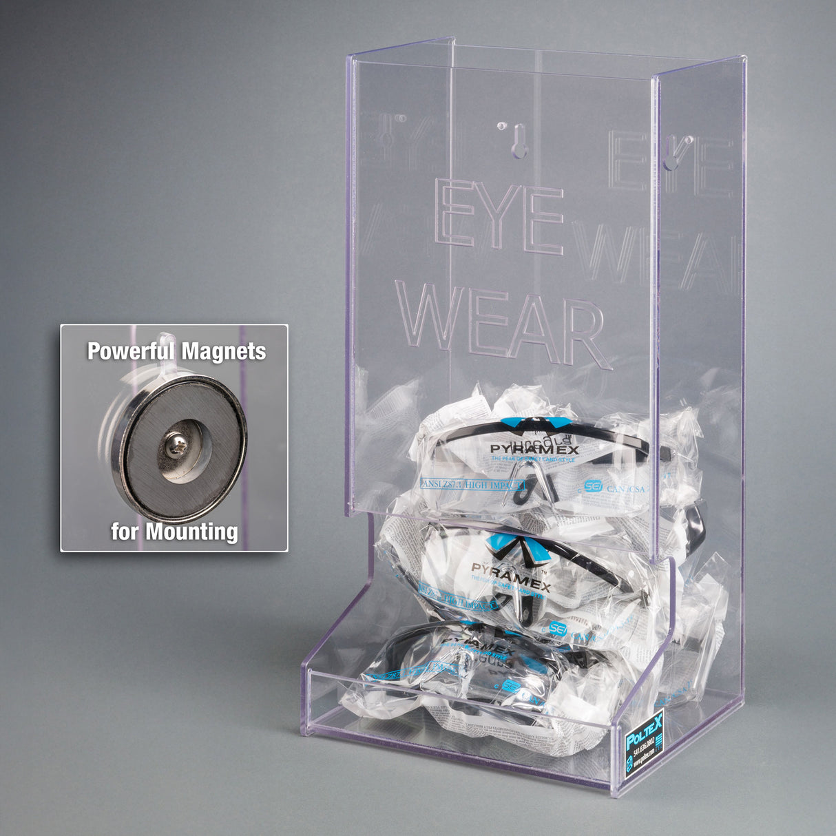 Bulk Protective Eyewear Dispenser