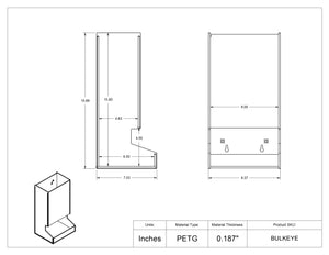 Bulk Protective Eyewear Dispenser - 25 in.