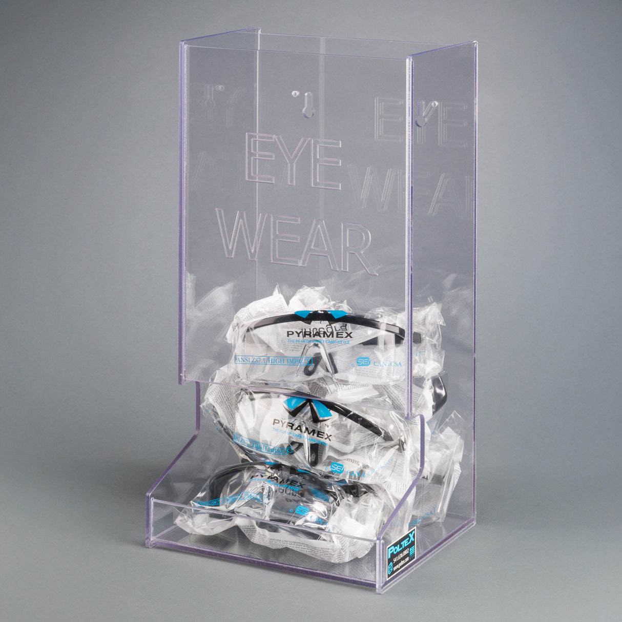 Bulk Protective Eyewear Dispenser - 25 in.