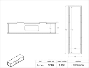 Cast Material Stacking Box