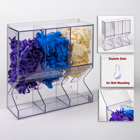 Multi Bulk Dispenser with Catch Basin
