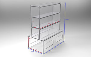 Small Serological Pipette Holder - 3 Pocket