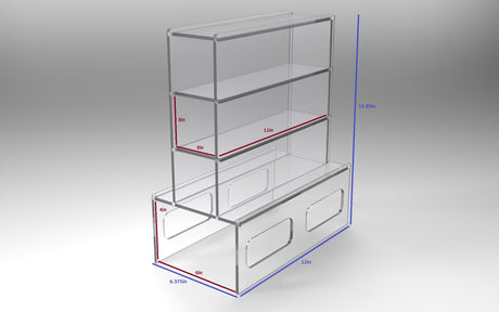Small Serological Pipette Holder - 3 Pocket