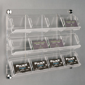 Deco Business Card Display - 12 slot