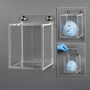 Deco Cone Mask Holder with Lid
