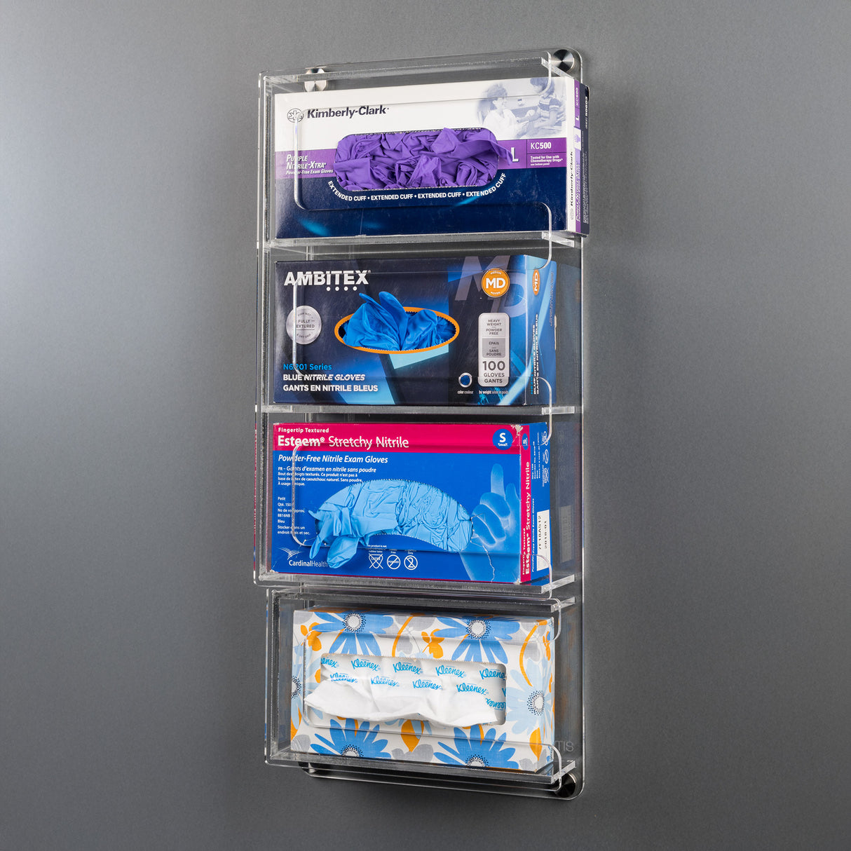 Deco Glove Tissue Holder - 3/1 Slot