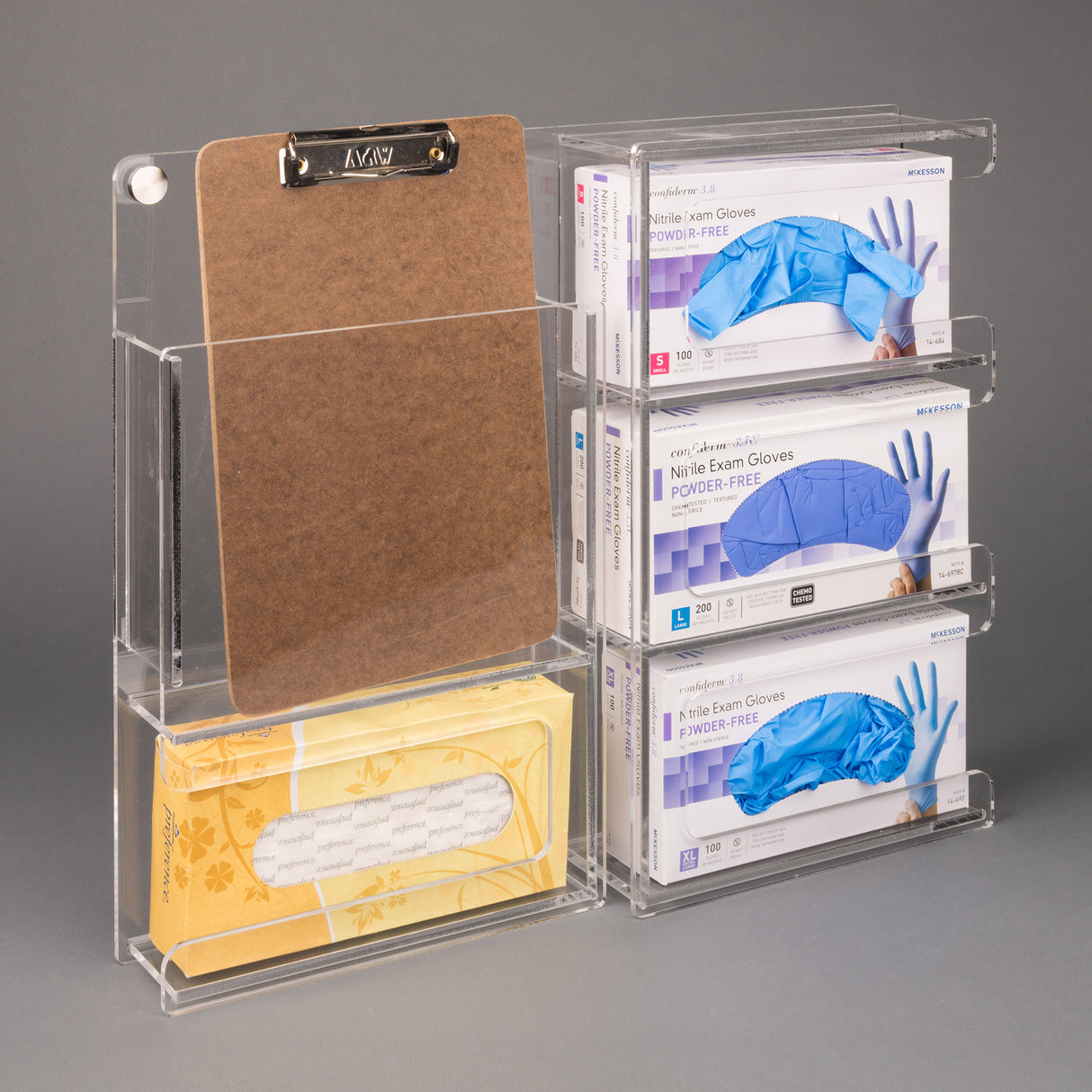 Deco Glove Tissue Clipboard Holder