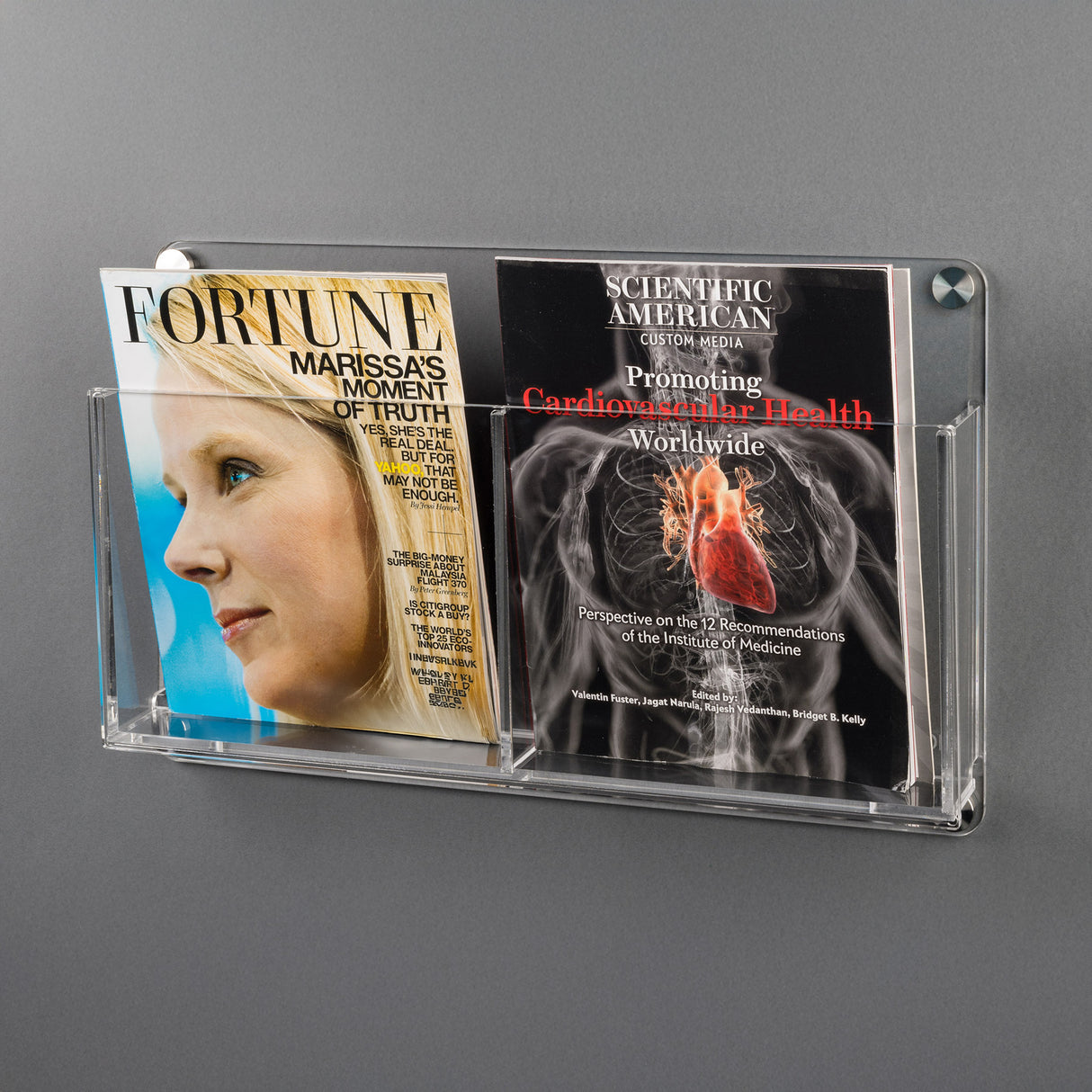 Deco Horizontal Magazine Rack