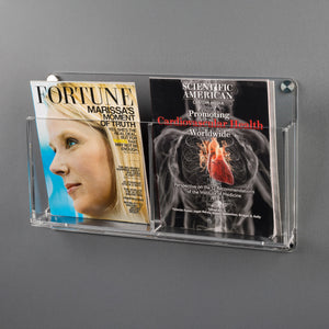 Deco Horizontal Magazine Rack