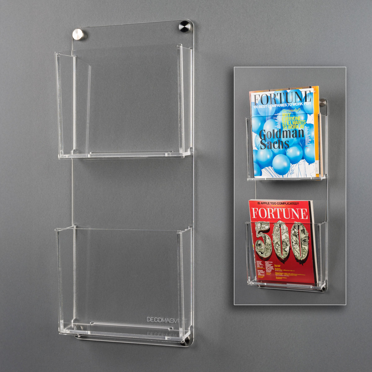 Deco Vertical Magazine Rack