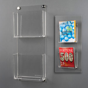 Deco Vertical Magazine Rack