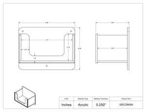 Deco Mask Box Holder