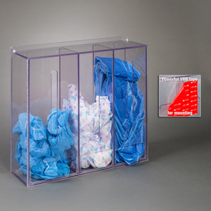 3 Pocket Multi-Dispenser w/Lid