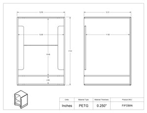 FIFO Binder Bin