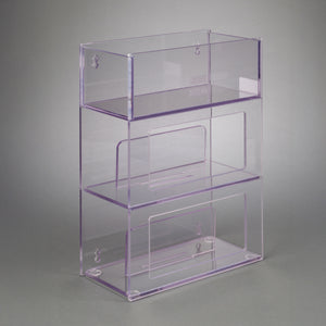Two Glove Box Holder w/Bin