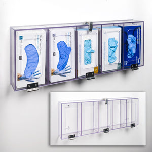 Glove Box Holder Cabinet-Front Load (ss Hinge Inst., Latch Inst.)