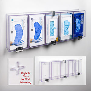 Glove Box Holder Cabinet-Front Load (ss Hinge Inst., Latch Inst.)
