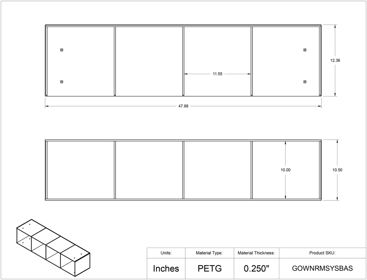 Gown Room System Base Unit