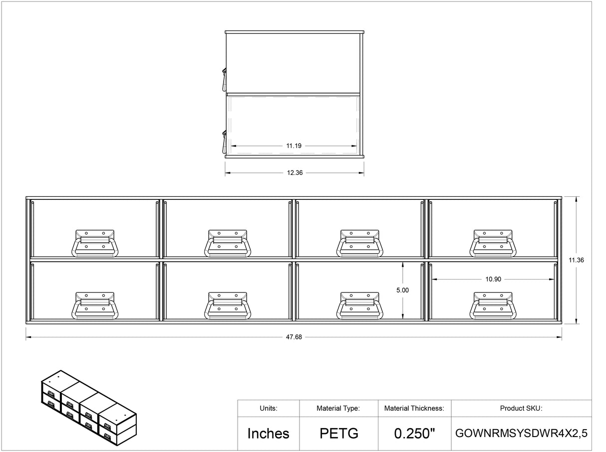 Gown Room System Base Unit