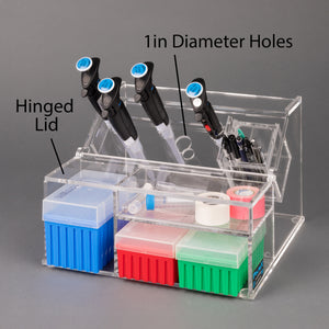 Pipette Stand-Pens, Tips, Storage Bin