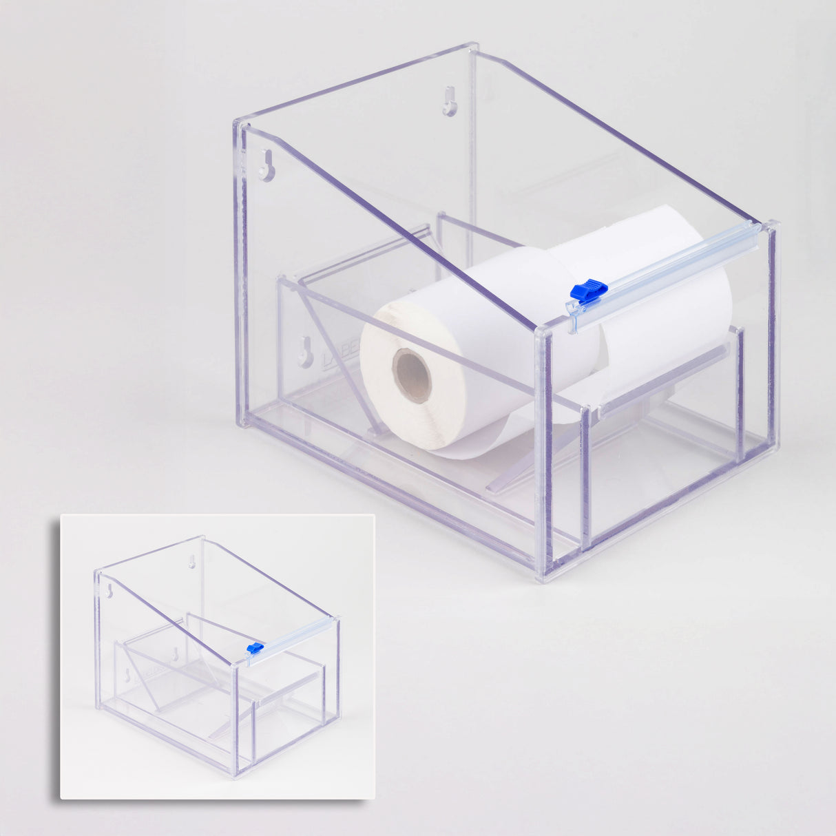 Label Dispenser with Slide Cutter