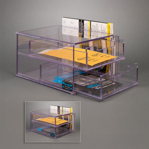 Two Drawer/Logbook Holder Unit