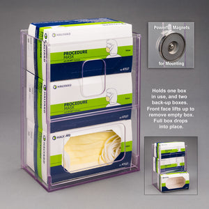 Visual Management Mask Box Holder-3 Box